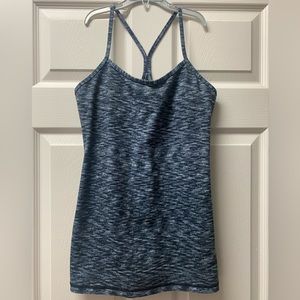 lululemon athletica Navy/black Tank Top